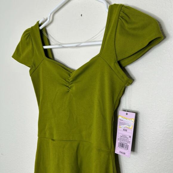 Wild Fable Target NWT Women’s Cap Short Sleeve Fit & Flare Knit Skater Dress XXS - Picture 3 of 6